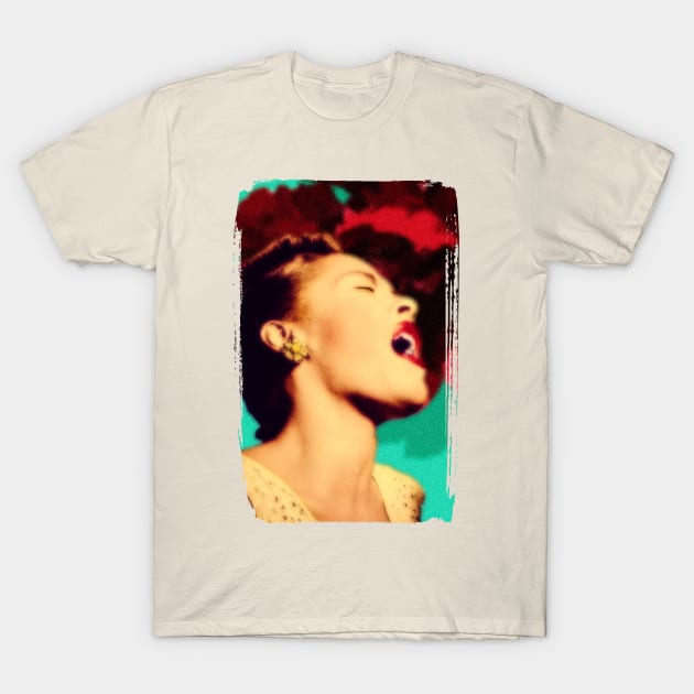 Billie Holiday T-Shirt by HAPPY TRIP PRESS